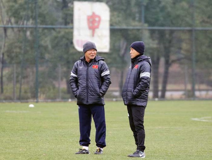 HLV Park Hang-seo cho U23 Việt Nam xả trại